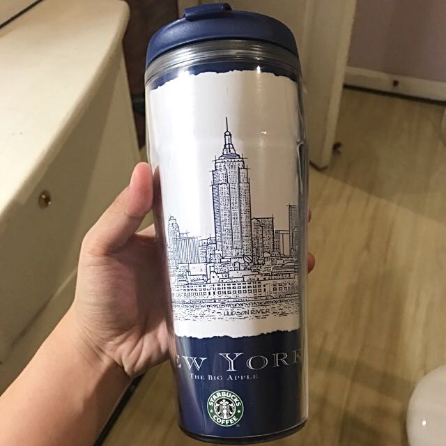STARBUCKS New York Manhattan Skyline Limited Edition Tumbler RARE, Furniture & Home Living