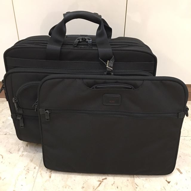 Tumi 2 Wheeled Briefcase 26126DH, Men's Fashion, Bags, Briefcases on