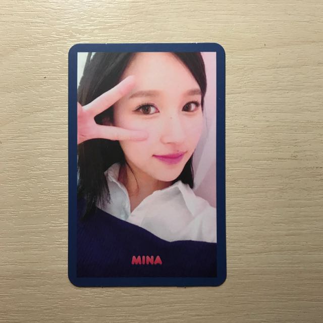 Twice Mina Signal Photocard Hobbies Toys Memorabilia Collectibles K Wave On Carousell Twice Mina Signal Photocard Hobbies Toys Memorabilia Collectibles K Wave On Carousell