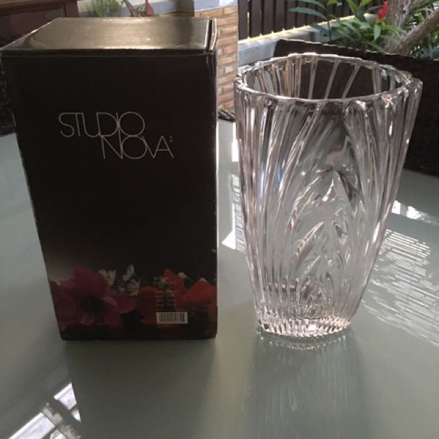 Vase Studio Nova Bethany Vase Furniture Home Decor On Carousell