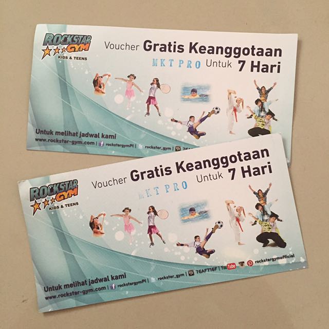 2 Weeks Free For Trial Joining Di Rockstar Gym Pik Avenue Jakarta Utara Bayi Anak Lainnya Di Carousell
