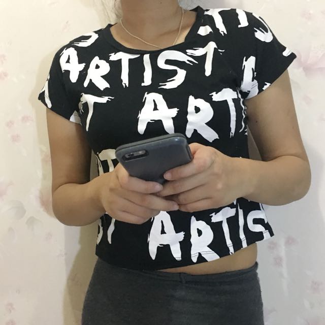 Artist Shirt, Women&rsquo;s Fashion, Tops, Shirts on Carousell