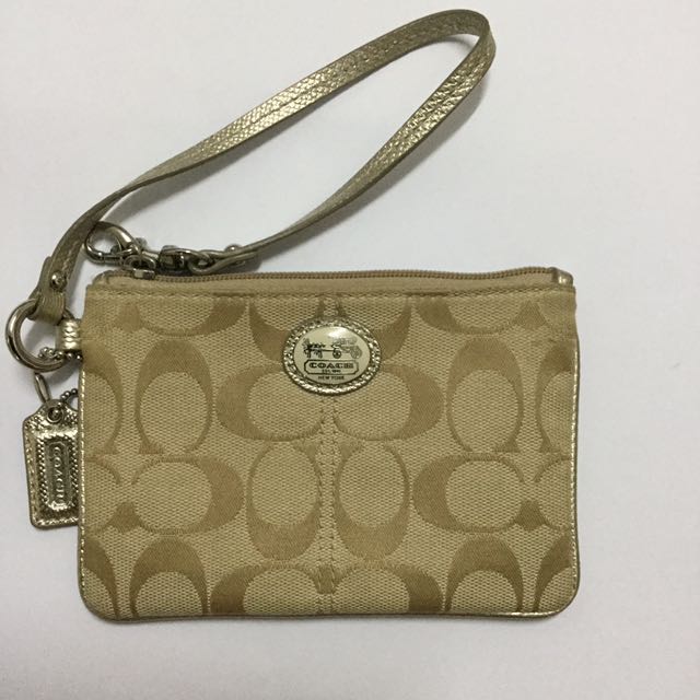 Coach Wristlet, Luxury, Bags & Wallets on Carousell