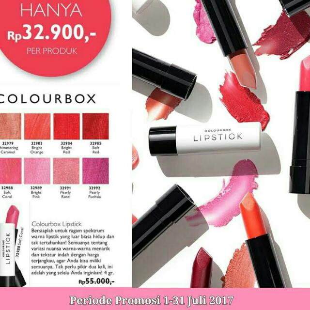 Colourbox Lipstick By Oriflame Kesehatan Kecantikan Rias Wajah Di Carousell