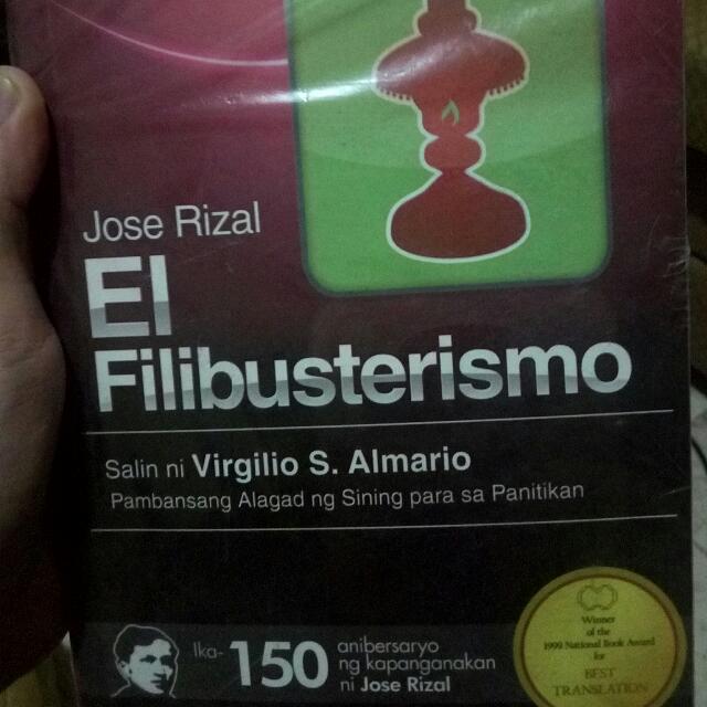 El Filibusterismo By Virgilio Almario Textbooks On Carousell