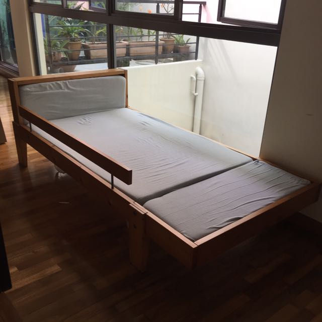 Extendable Children's Bed From Ikea, Babies & Kids, Baby Nursery & Kids