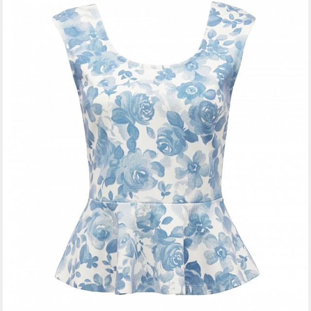 forever new peplum top
