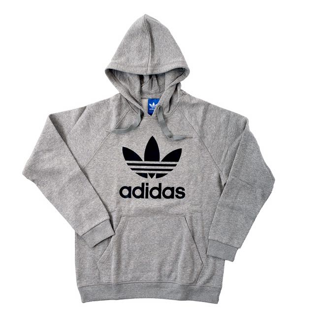 grey adidas pullover
