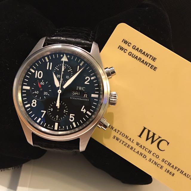IWC 371701 42mm Pilot Chronograph Carousell