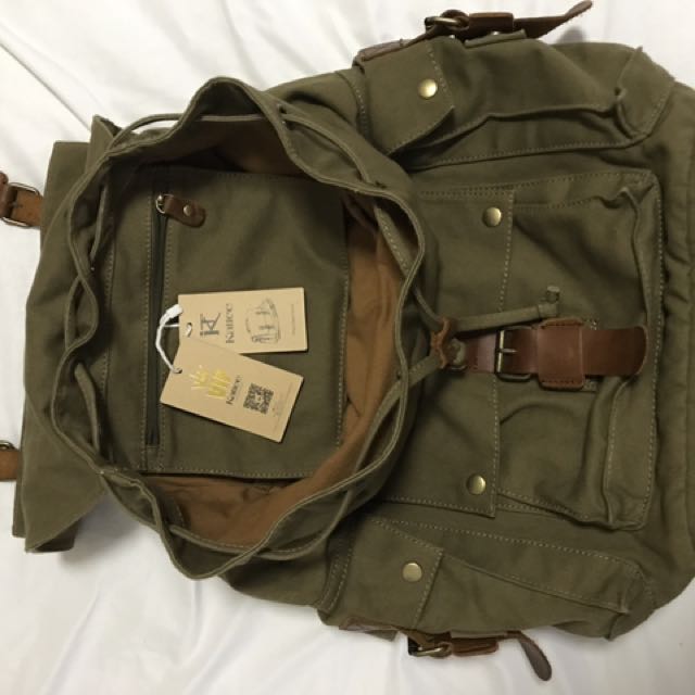 kattee canvas backpack