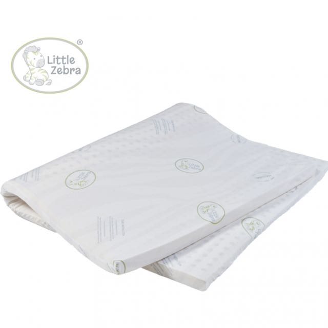 Little Zebra Latex Large Cot Mattress Size 70 X 130 X 2 5cm