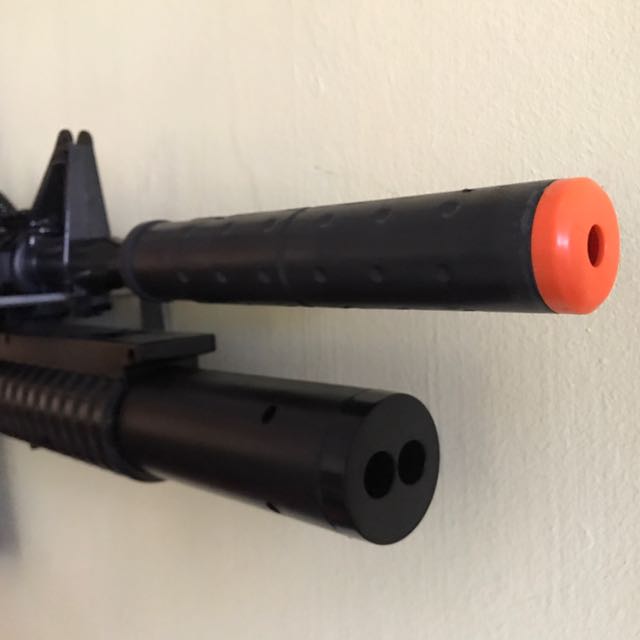 Replica Toy Gun Silencer, Wbb Nerf, Hobbies & Toys, Toys & Games on