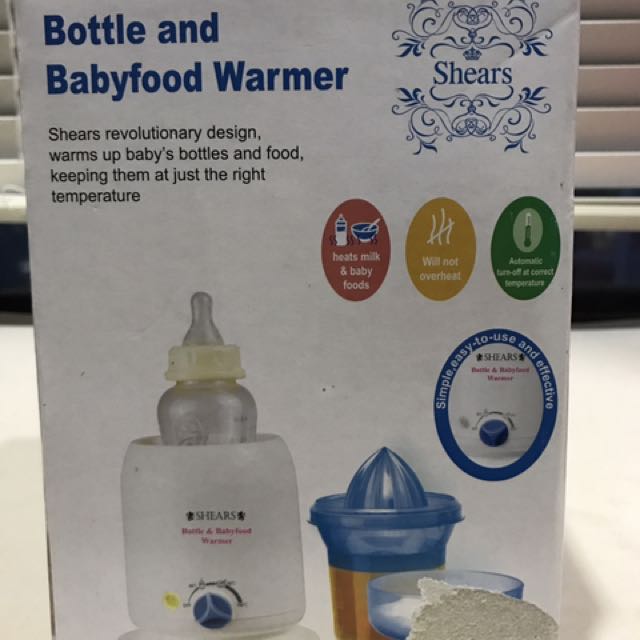 Shears Bottle And Babyfood Warmer, Babies & Kids, Nursing & Feeding
