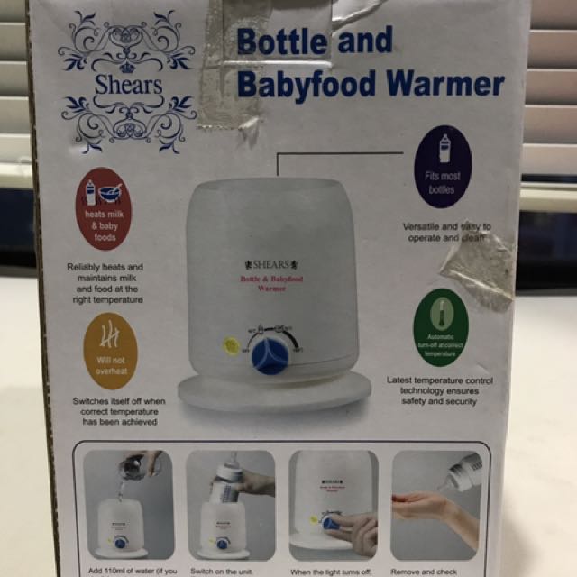 Shears Bottle And Babyfood Warmer, Babies & Kids, Nursing & Feeding