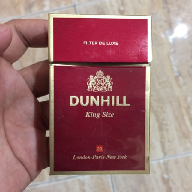 Sold At Auction: Vintage Dunhill Menthol Filter Unopened Cigarette Box ...