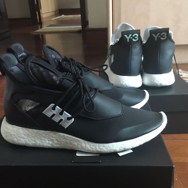 Y 3 Elle Run Black Blue Women s Fashion Footwear Shoe inserts on Carousell