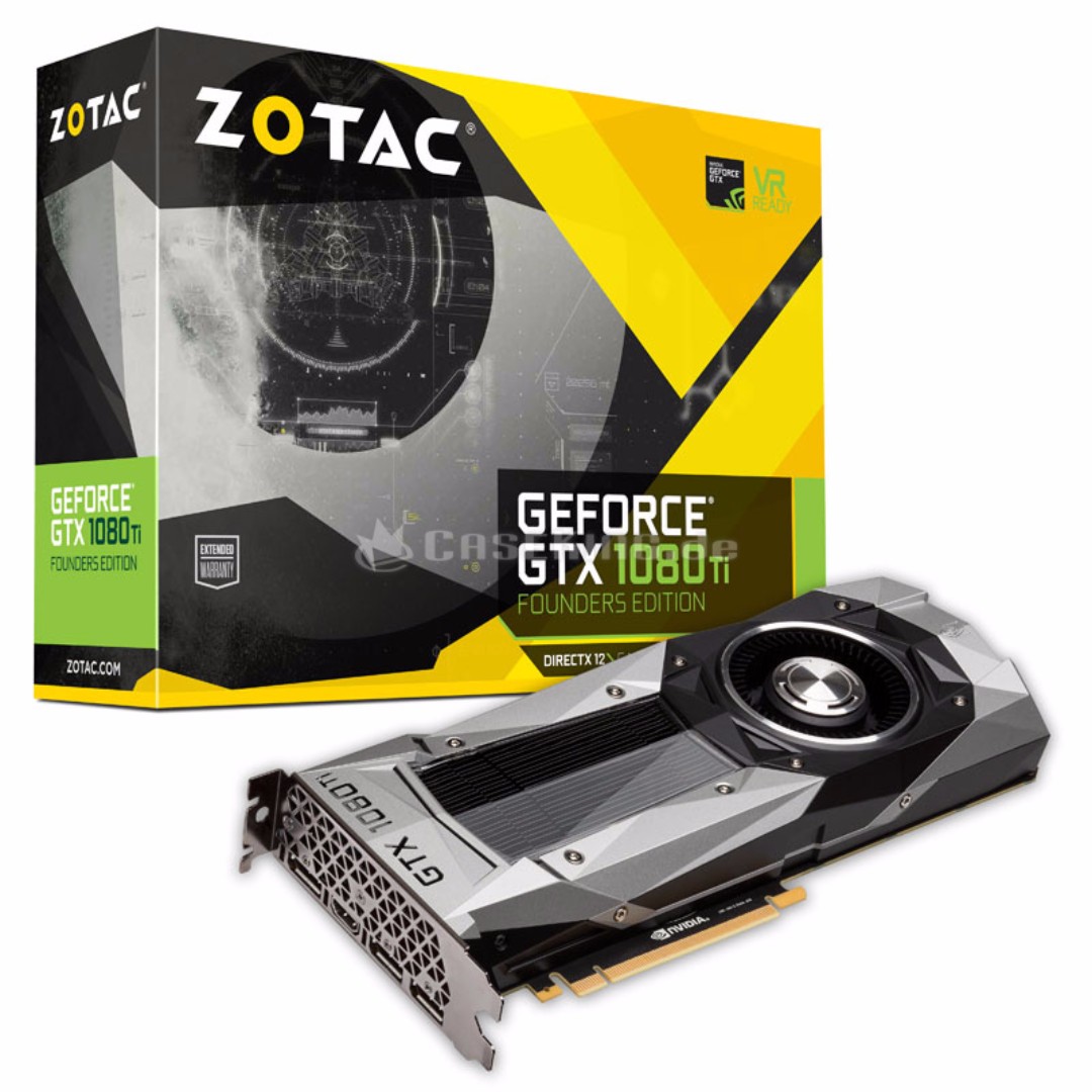 Zotac GeForce GTX 1080 Ti Founders edition ( local set , 5 years ...