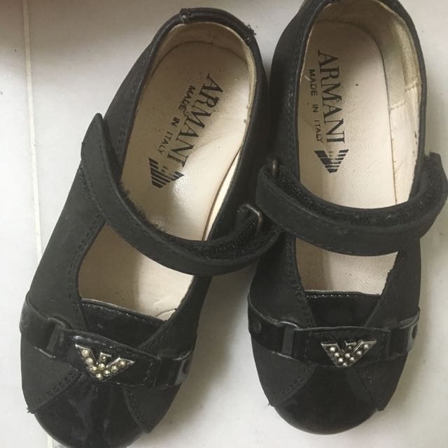 baby armani shoes