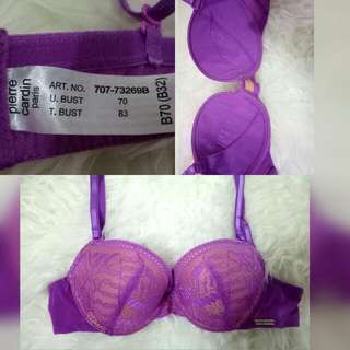 REPRICE! Original Purple Bra Pierre Cardin
