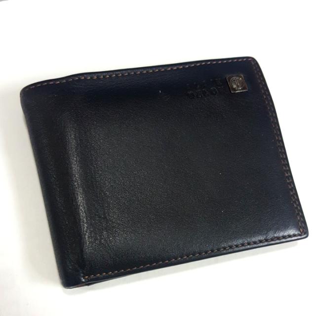 Alain Delon Leather Mens Wallet Authentic Original Centre Flap with ...