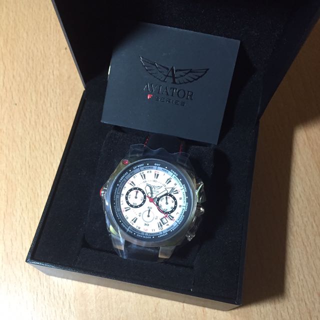 Aviator F Series World Time Tachymetre Chronograph Watch AVW7768G68