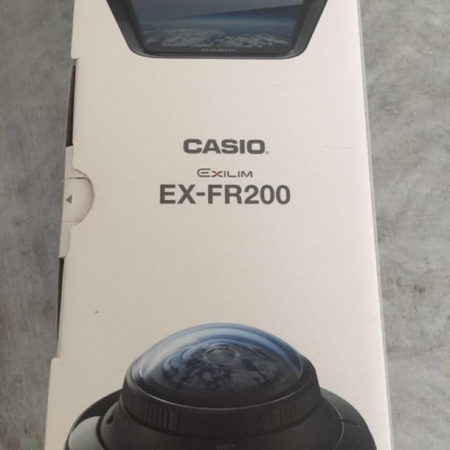 Casio Exilim EX-FR200 Digital Camera, Photography, Cameras on Carousell