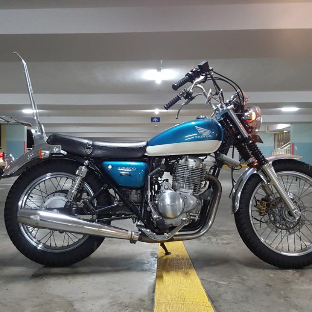Cb400Ss 'Funny Chopper', Motorcycles, Motorcycles For Sale, Class 2A On  Carousell
