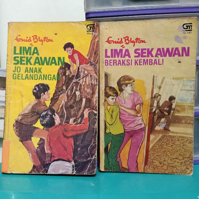 gratis novel lima sekawan enid blyton