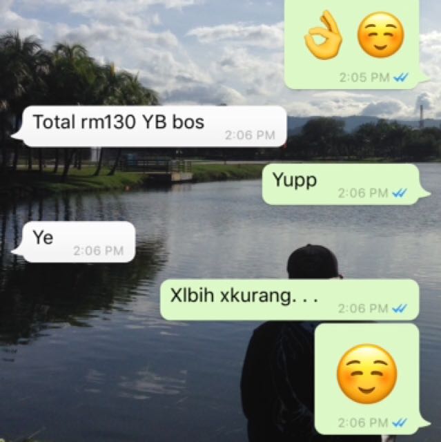 FEEDBACK (Category: Others) located in Kadok. Submitted by ns1996 (Listing ID 115400200, Image 2). Description: Thanks pd Yg sdi mempercayai sy sbgai online seller Yg msih baru 👍☺️ #nickstore.