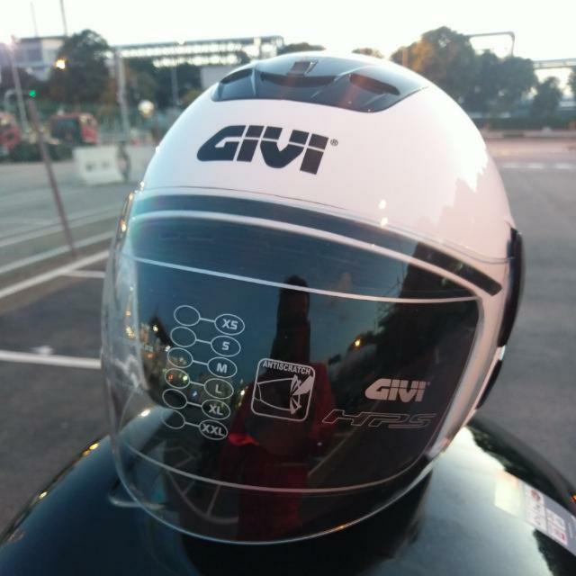 Givi HPS Half Face Helmet, Motorcycles, Motorcycle Apparel on Carousell