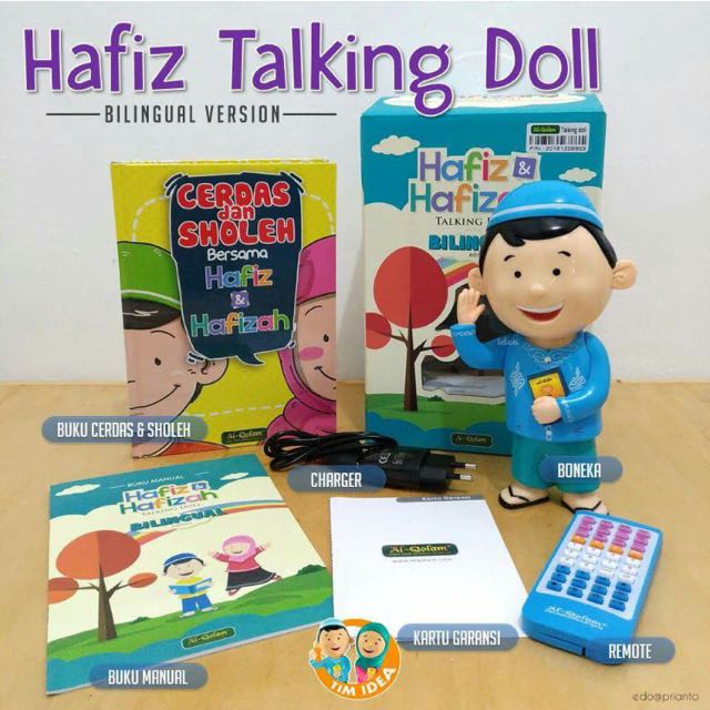 hafizah talking doll