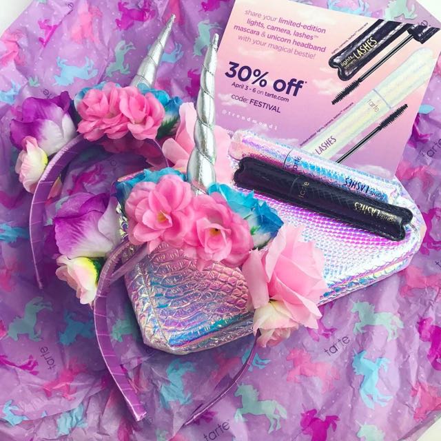 Instock Limited Edition Tarte Unicorn Headband First In