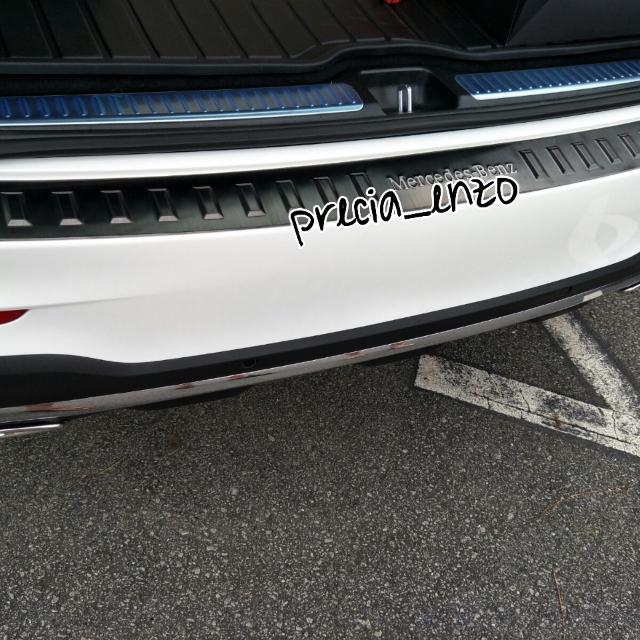 Mercedes GLC Rear Bumper Protector, Car Accessories on Carousell