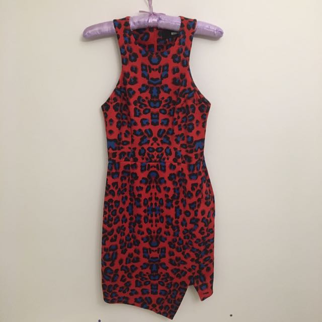 Nicholas leopard print dress hotsell