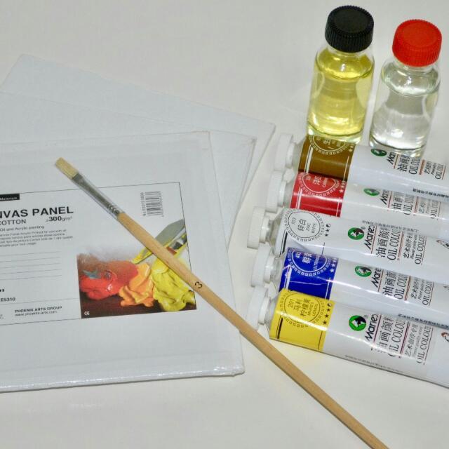 Oil Painting Kit Everything Else On Carousell