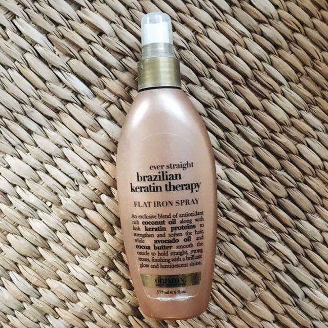 brazilian flat iron spray