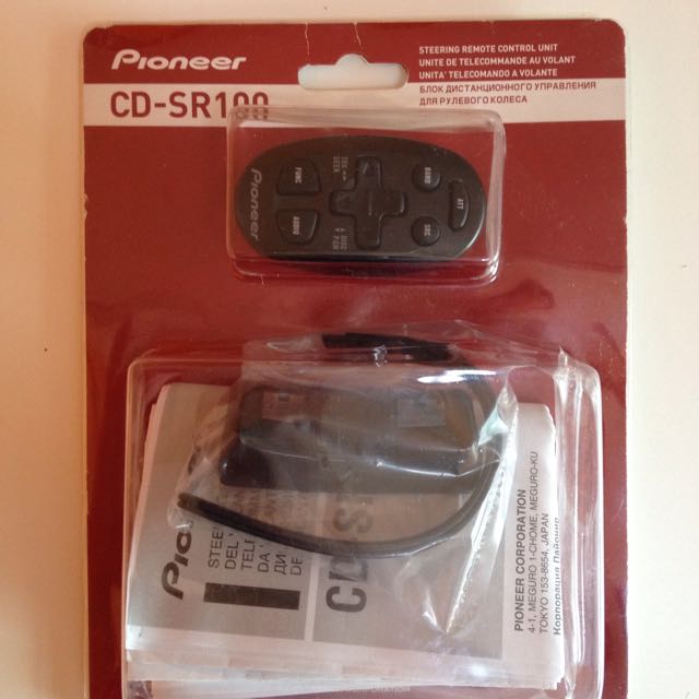 Pioneer Car Audio Steering Wheel Remote CDSR100 Original, Car