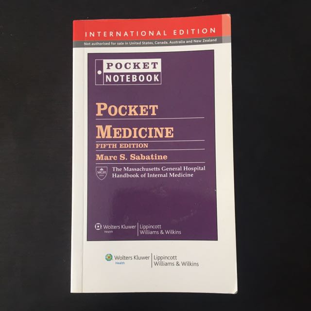 Pocket Medicine 5th Edition, Hobbies & Toys, Books & Magazines