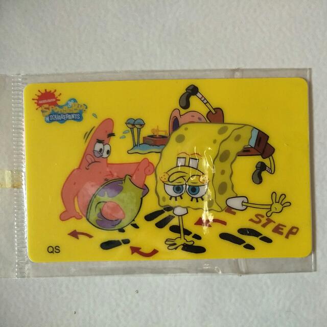 Spongebob Ezlink Card Sticker, Everything Else on Carousell