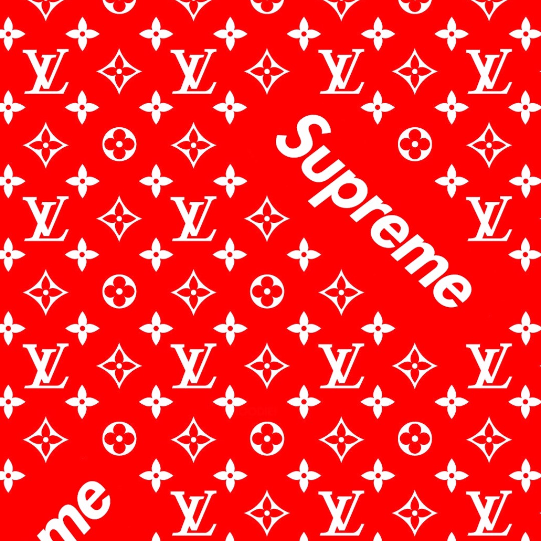 supreme x lv x Louis Vuitton Box Logo tee, Men&#39;s Fashion, Clothes on Carousell