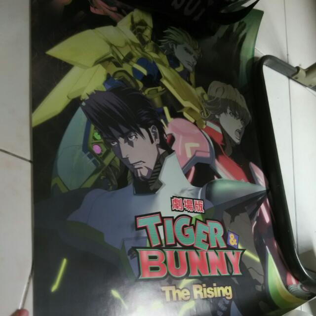 Wallpaper Tiger Bunny The Rising Movie Poster Entertainment J Pop On For Android