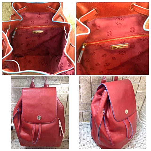 Tory Burch Bag Pack Leather (Category: Luxury Bags & Wallets) located in Paranaque City. Submitted by mars_eshoppe (Listing ID 115413478, Image 2). Description: .