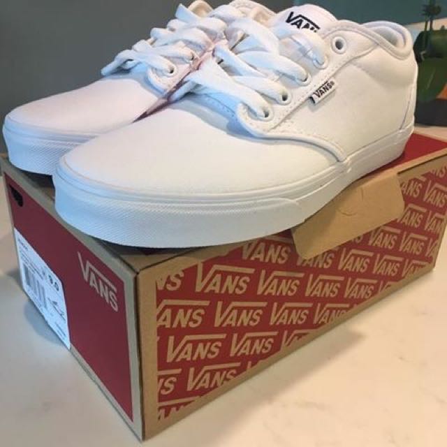 vans atwood white