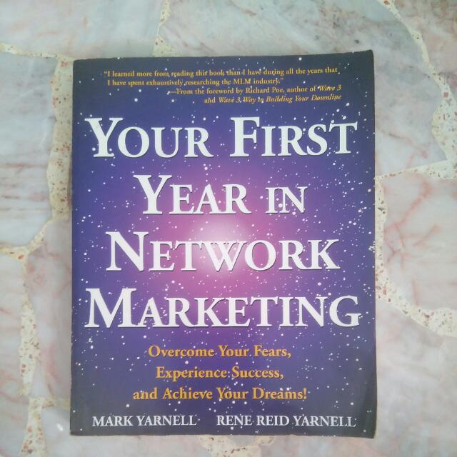 Your First Year In Network Marketing Books Stationery Textbooks On Carousell