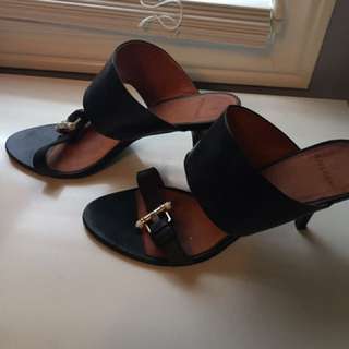 Authentic Black Givenchy Mules Size 9
