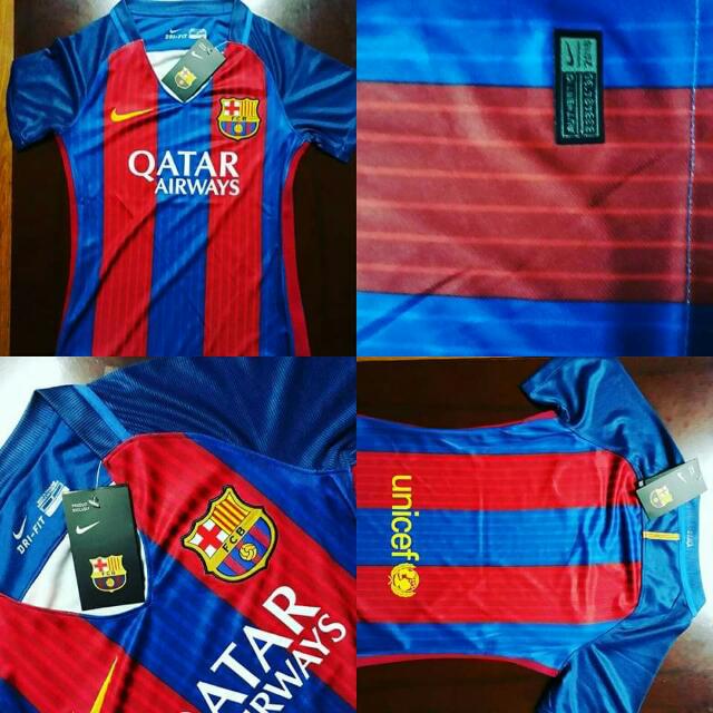Barca Jersey Ori, Men's Fashion, Activewear on Carousell