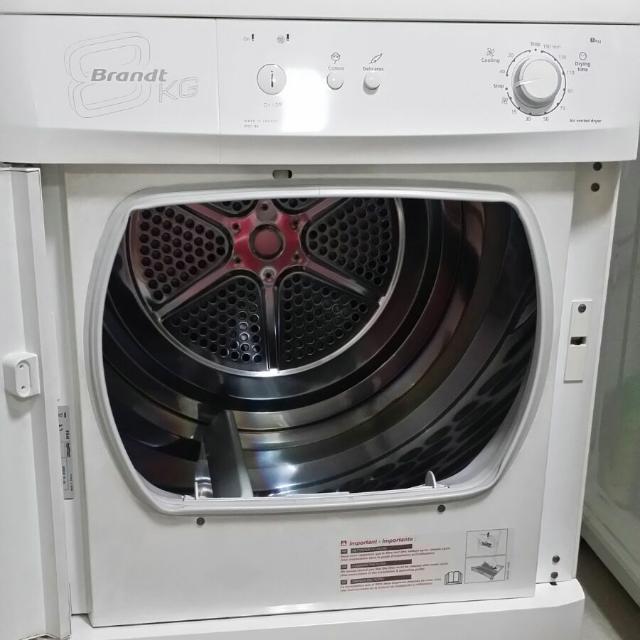BRANDT Tumble Dryer (8kg), TV & Home Appliances, Washing Machines and