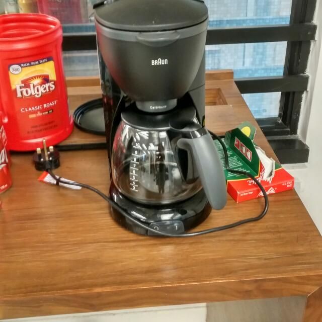 Braun Coffee Maker Made in Germany, 家庭電器, 廚房電器, 咖啡機及咖啡壺 Carousell