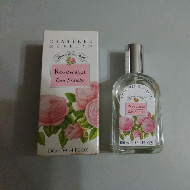 Crabtree Evelyn Rosewater Eau 香水, 美容＆個人護理