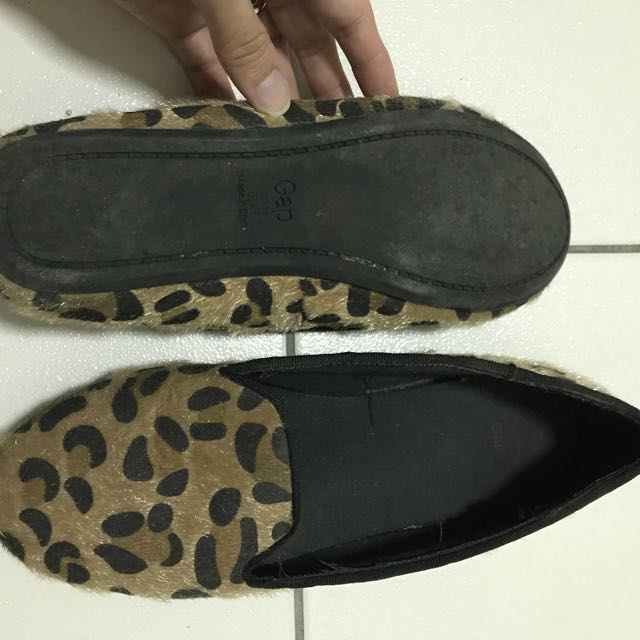 gap leopard shoes